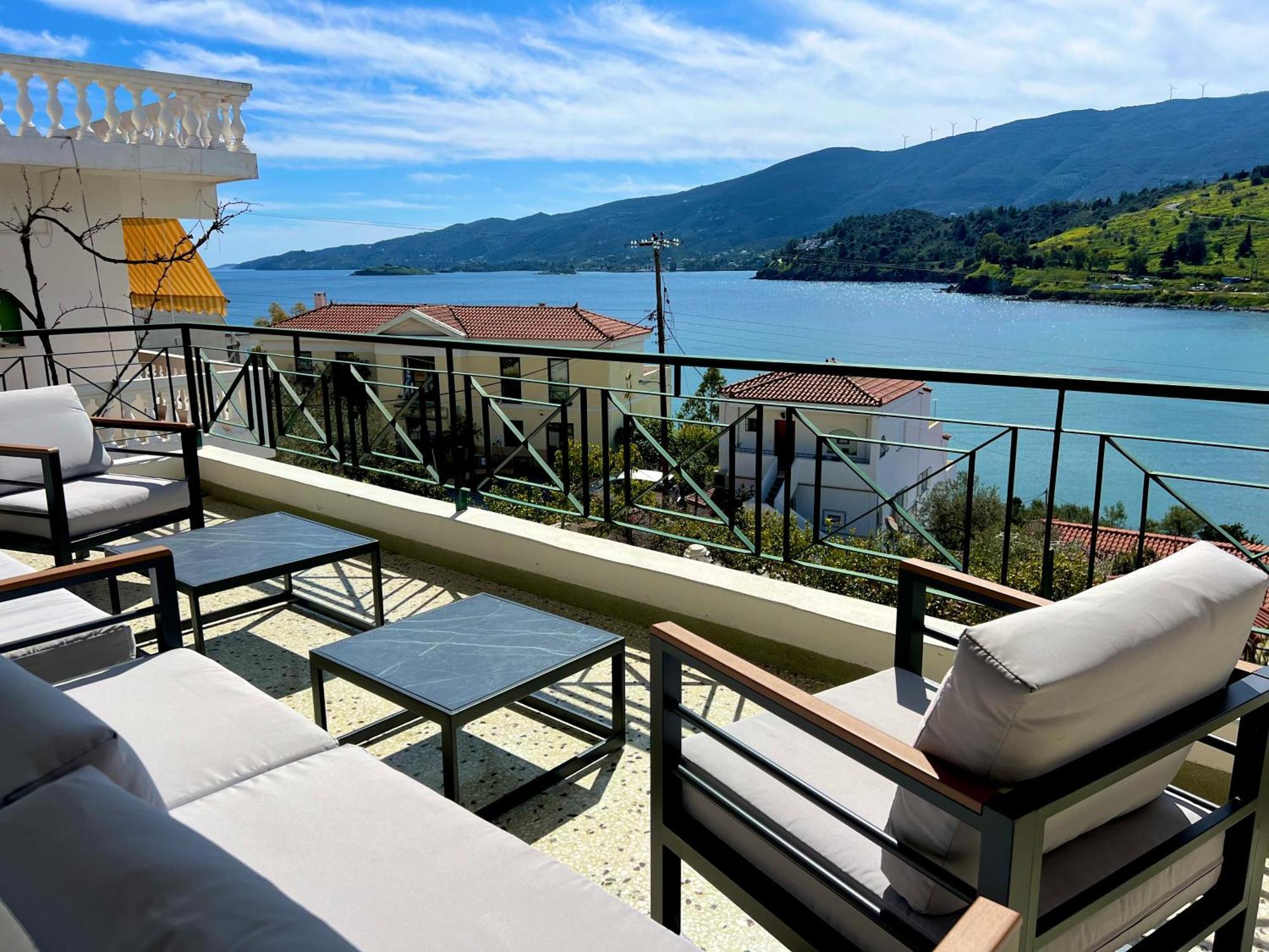 Villa Sofia Sea View Poros Town Extérieur photo