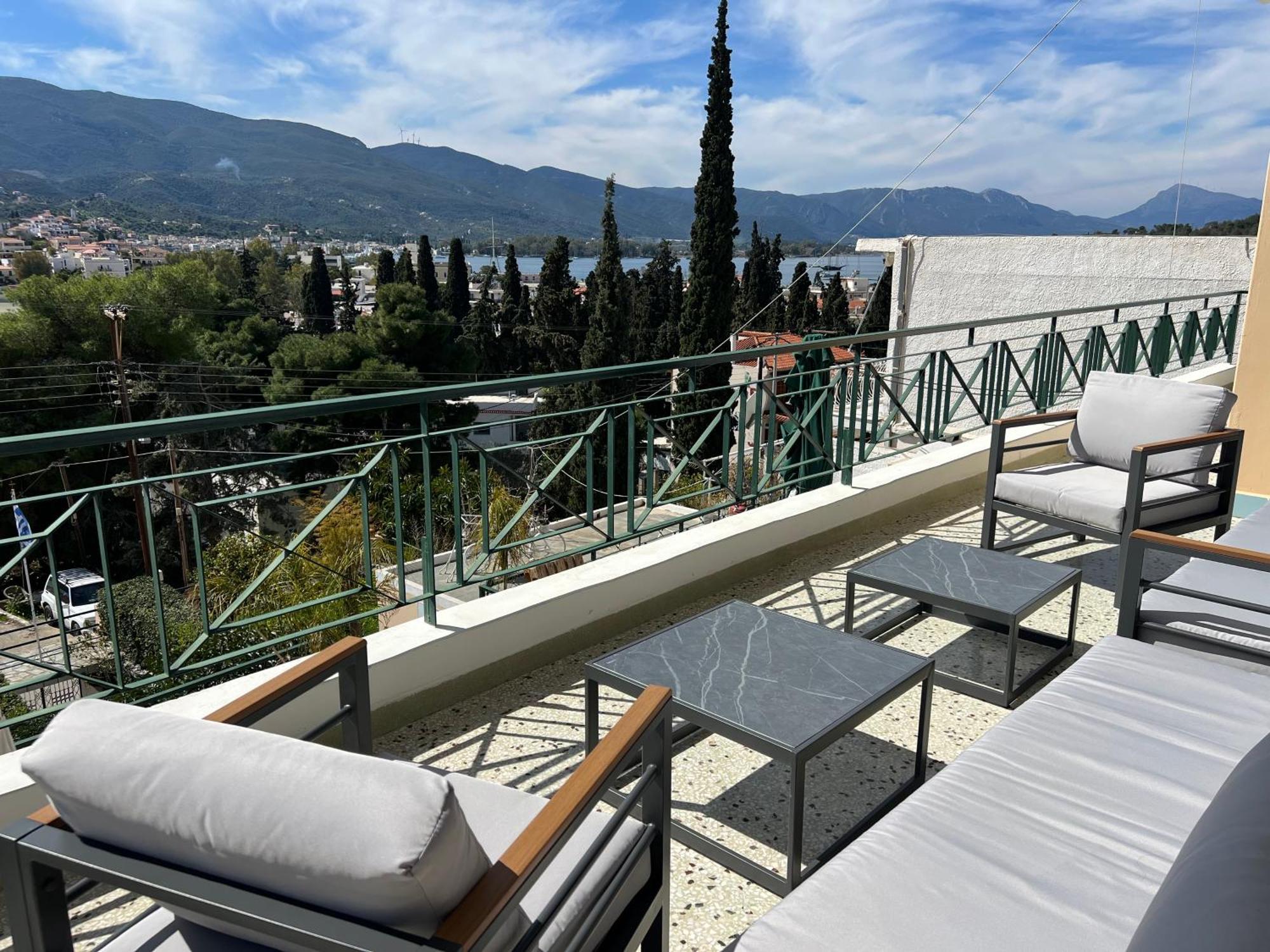 Villa Sofia Sea View Poros Town Extérieur photo